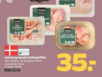 Netto Velsmag dansk kyllingefilet tilbud