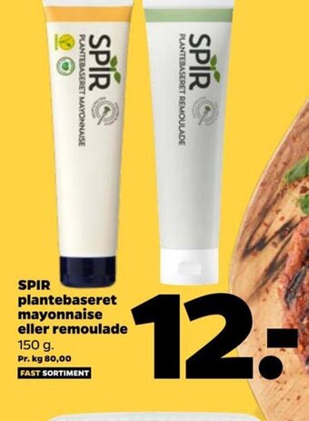 Netto SPIR PLANTEBASERET MAYONNAISE eller remoulade tilbud