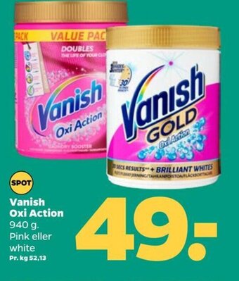 Netto Vanish Oxi Action tilbud