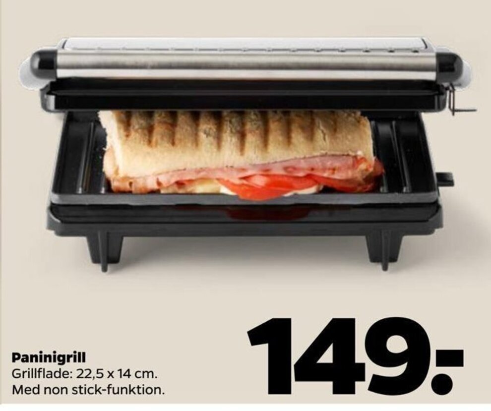 Netto Paninigrill tilbud