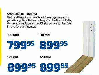 Davidsen Swedoor +karm tilbud