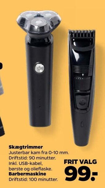 Skægtrimmer