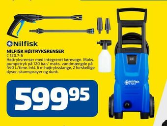 Davidsen Nilfisk højtryksrenser tilbud