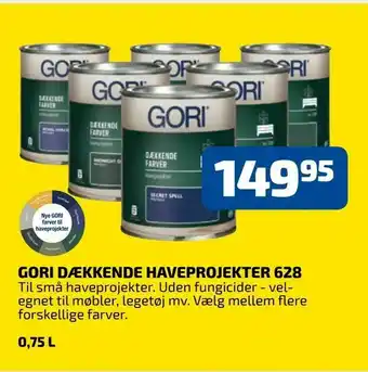 Davidsen Gori dækkende haveprojekter 628 tilbud