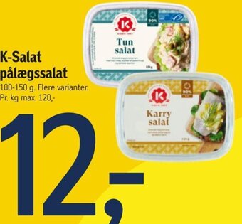 Føtex K-Salat pålægssalat tilbud