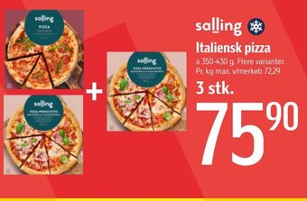 Føtex salling Italiensk pizza tilbud