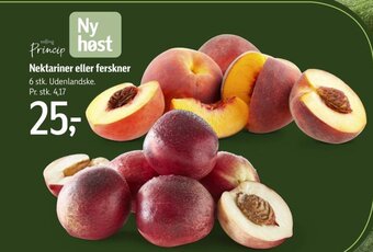 Nektariner eller ferskner