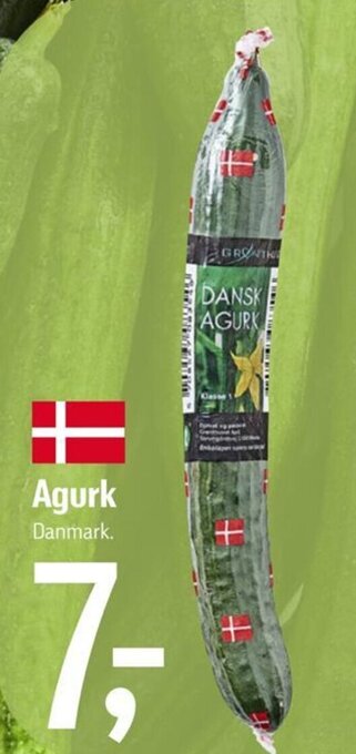 Føtex Agurk tilbud