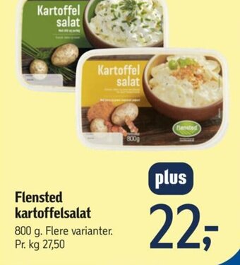 Føtex Flensted kartoffelsalat tilbud