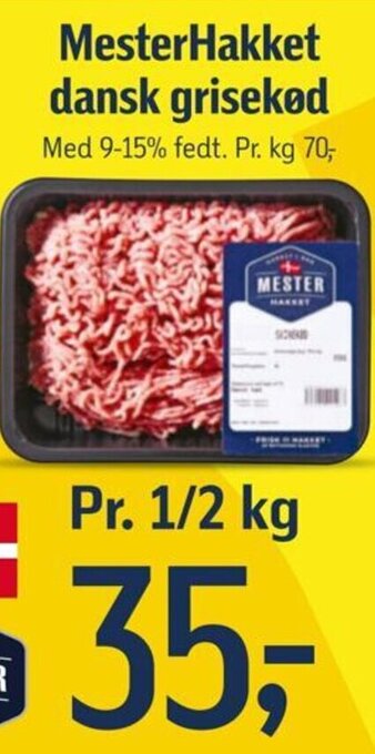 Føtex MesterHakket dansk grisekød tilbud