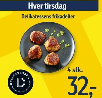 Føtex Delikatessens frikadeller tilbud