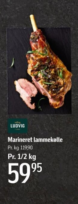 Marineret lammekølle