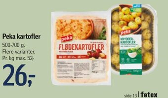 Peka kartofler