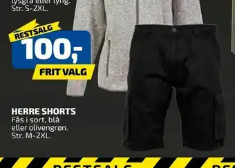 Davidsen Herre shorts tilbud