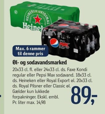 Føtex Øl- og sodavandsmarked tilbud