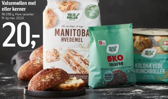 Føtex Valsemøllen mel eller kerner tilbud