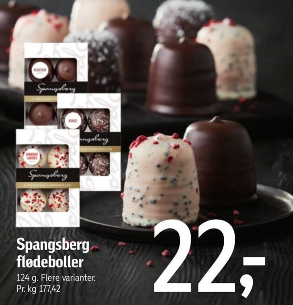 Føtex Spangsberg flødeboller tilbud
