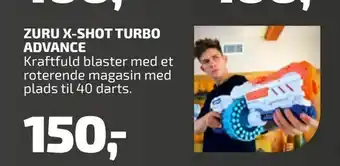 Davidsen Zuru x-shot turbo advance tilbud