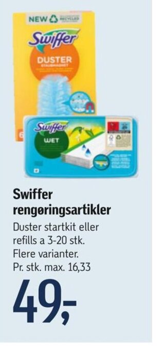 Føtex Swiffer rengøringsartikler tilbud