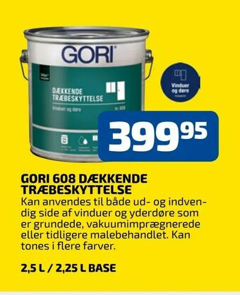 Davidsen Gori 608 dækkende træbeskyttelse tilbud