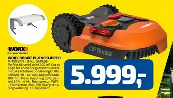 Worx robot plæneklipper