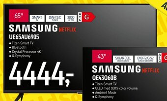 Føtex SAMSUNG UE65AU6905 tilbud