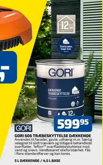 Davidsen Gori 606 træbeskyttelse dækkende tilbud