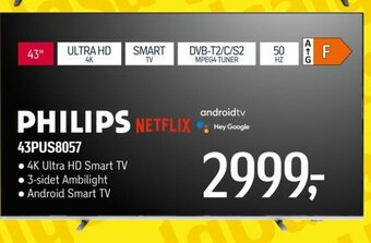 Føtex PHILIPS 43PUS8057 tilbud