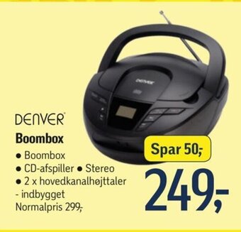 Føtex DENVER Boombox tilbud