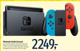 Føtex Nintendo Switch konsol tilbud