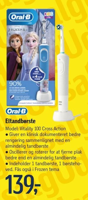 Føtex Oral-B Eltandbørste tilbud