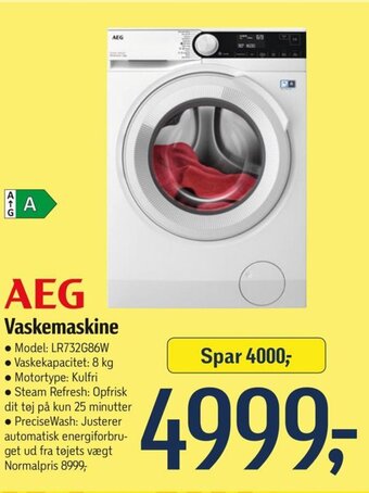 Føtex AEG Vaskemaskine tilbud