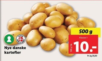 Nye danske kartofler