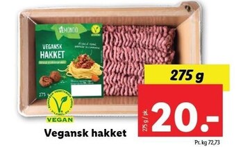 Vegansk hakket