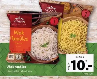 Lidl Vitasia woknudler tilbud