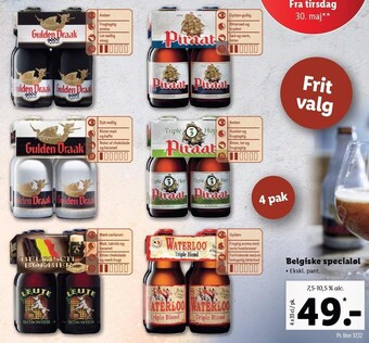 Belgiske specialøl