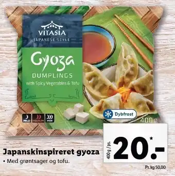 Lidl Vitasia japanskinspireret gyoza tilbud
