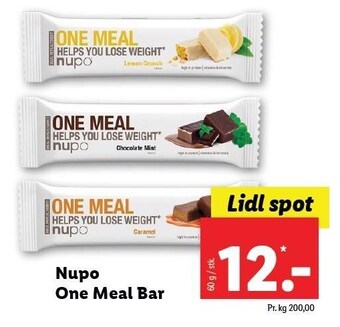 Nupo one meal bar