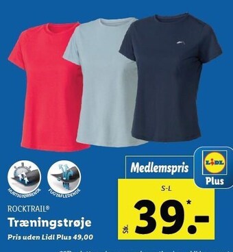Lidl Rocktrail træningstrøje tilbud