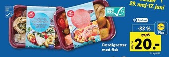 Lidl Ocean sea færdigretter med fisk tilbud