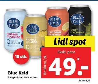 Blue keld