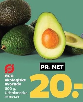 Netto Øgo avocado tilbud