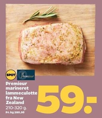 Netto Premieur marineret lammeculotte tilbud