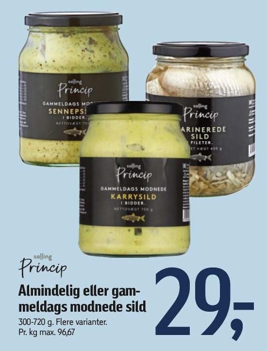 Føtex Almindelig el. gammeldags modnede sild tilbud
