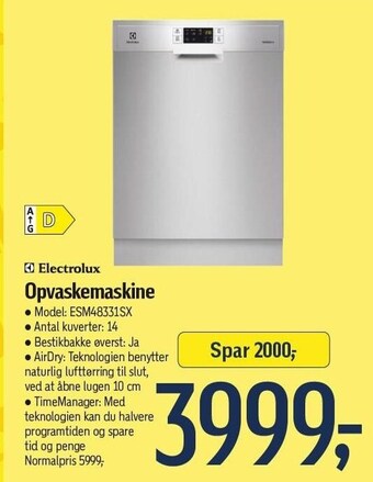 Opvaskemaskine