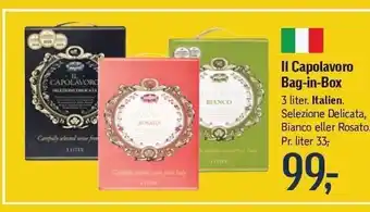 Ii capolavoro bag-in-box