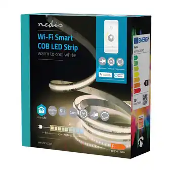 Expert Nedis smartlife led-lysstrimmel wifilsc20cwt tilbud