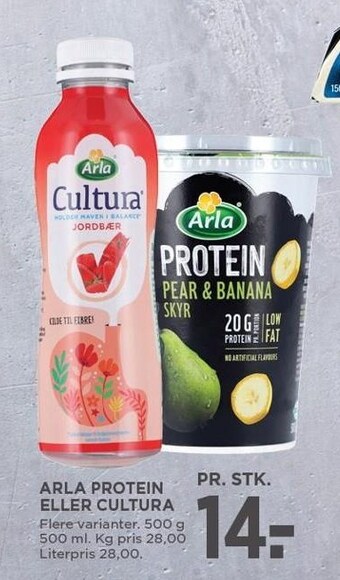 MENY Arla protein eller cultura tilbud
