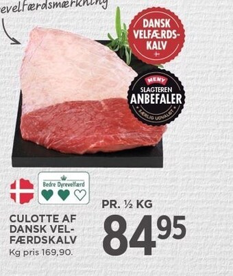 MENY Culotte af dansk velfærdskalv tilbud