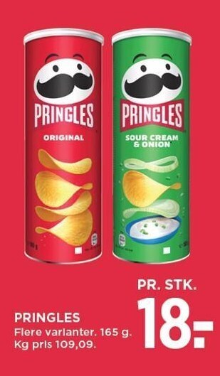 MENY Pringles tilbud